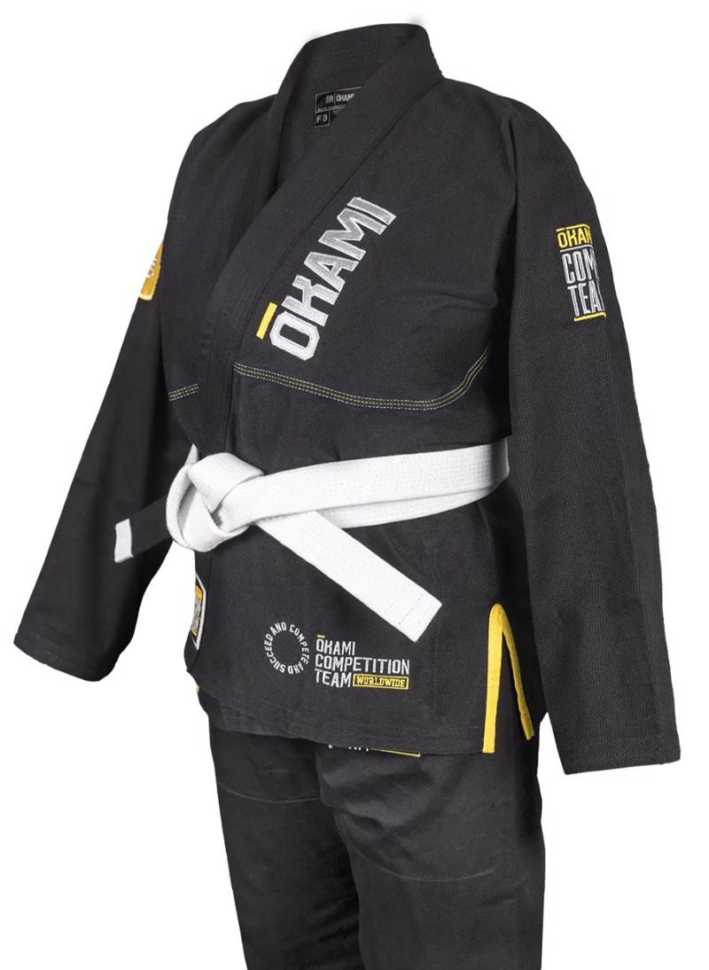 okami Competition v2 TEAM ladies bjj Gi-black